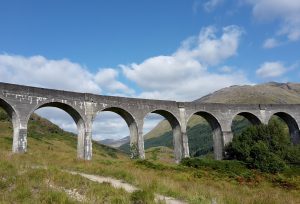 Glenfinnan Viaduct in the West Highlands